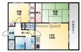 シャルマンシェソワの物件間取画像